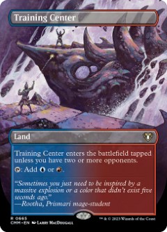 Training Center Commander Masters Alternate Art